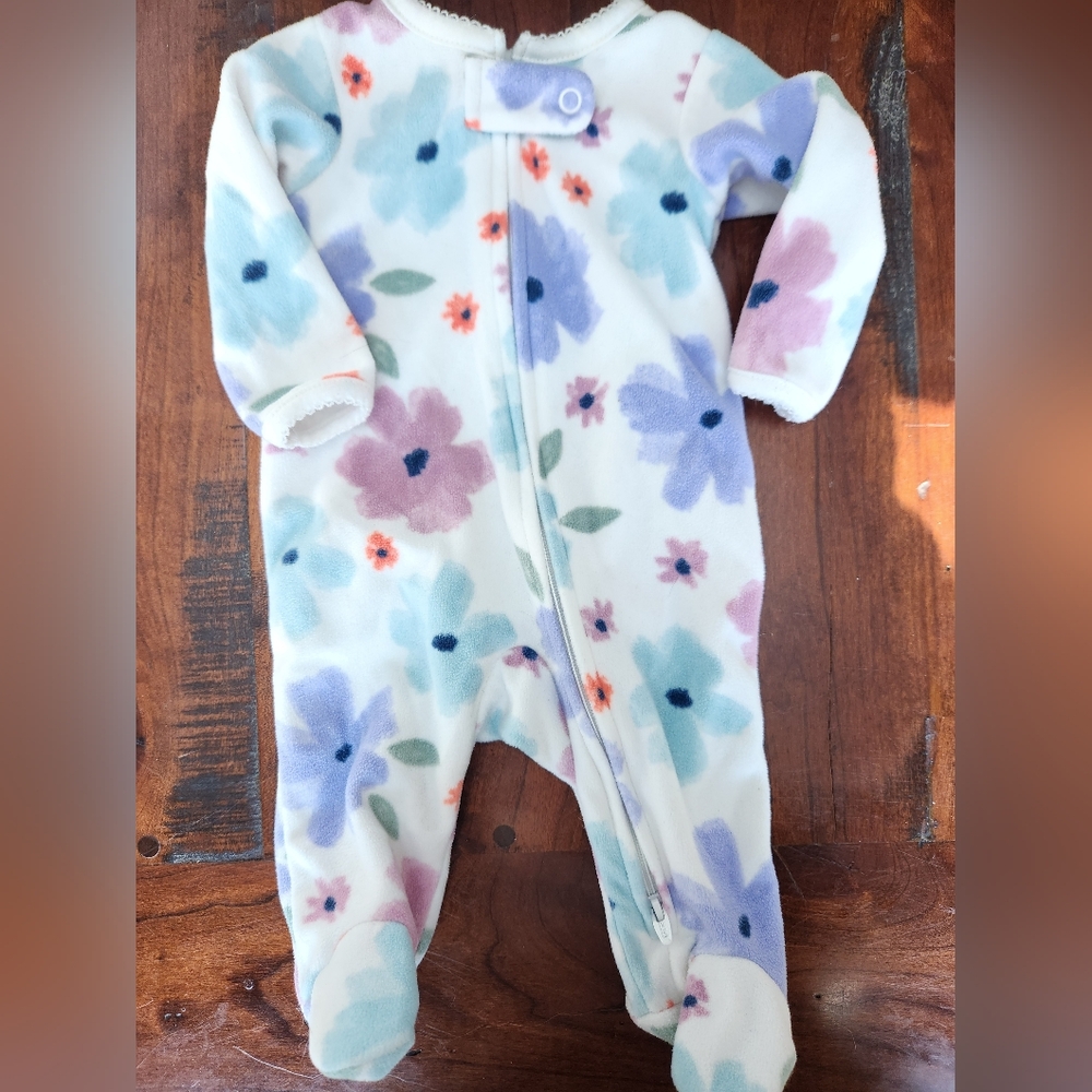Fleece Flowers Sleeper